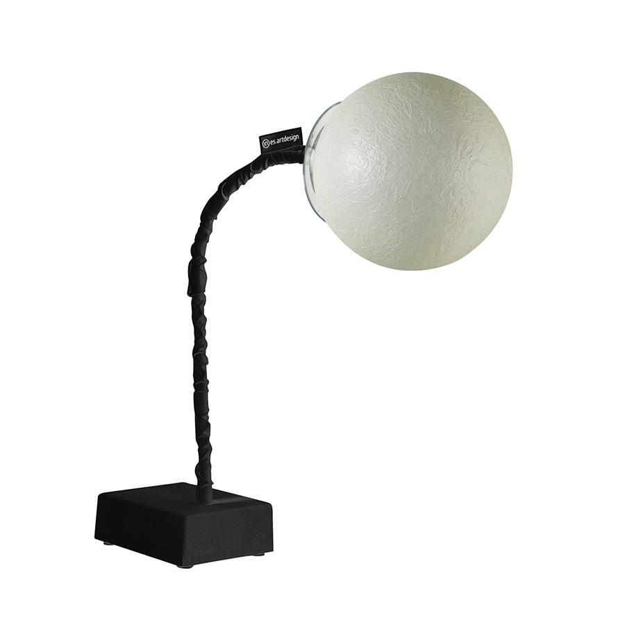 Table Lamp Micro T Luna In-Es Artdesign Collection Luna Color Black Size  Diam. Ø 18 Cm